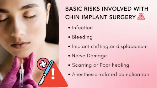 risks in chin implant surgery